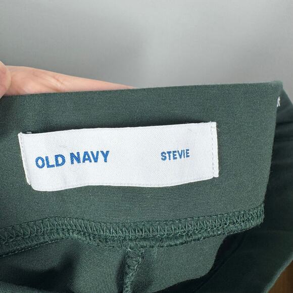 Old Navy Pant Women Size XL Forest Green Stevie Ponte Legging Career 821661 Work - Picture 5 of 5